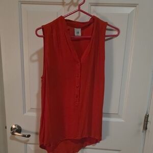 CAbi Vibrant Sleeveless Blouse